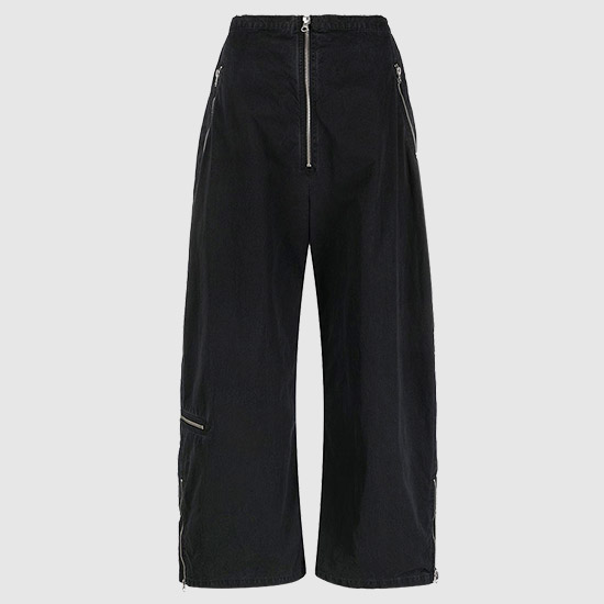 MM6 메종 마르지엘라 와이드 팬츠 S52KA0364 S54871 900 BLACK