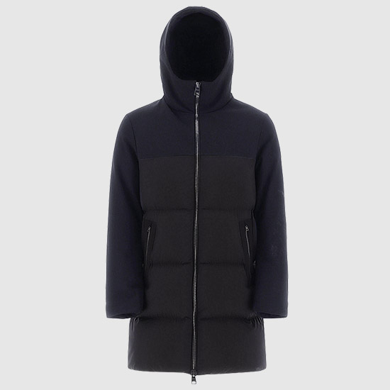 에르노 Men's 에코에이지 / 메트로폴리탄 Padded Jacket PI000902U 12456 9200 NAVY
