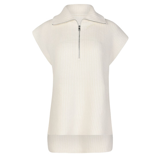 ๊ฐ๋ Alpaca Wool Blend Turtleneck Vest K1806 135 EGRET
