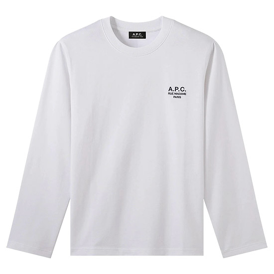 아페쎄 남성 OLIVIER 티셔츠 COEZC H26177 AAB WHITE