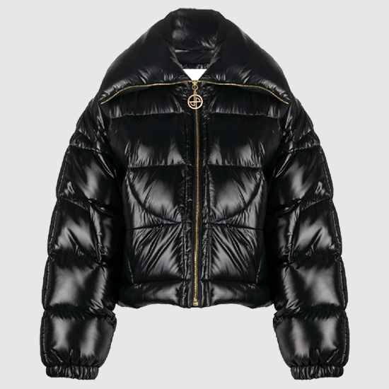 ํํฌ Women's Short Padded Jacket OU0240123 999B BLACK