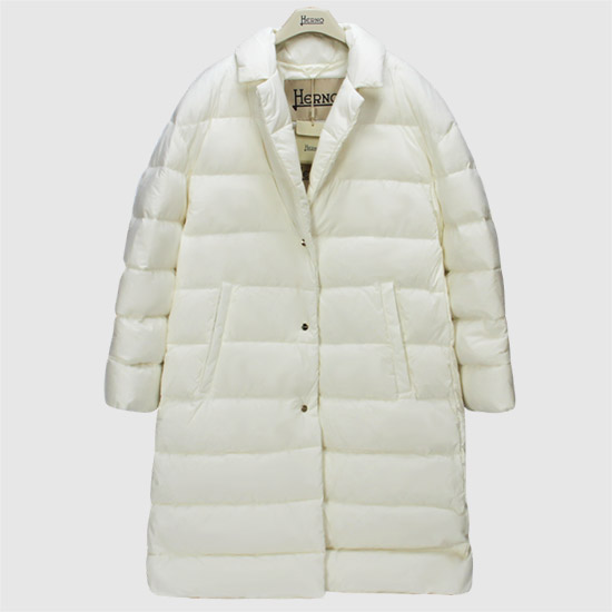 에르노 여성 다운 패딩 코트 PI001796D 19288 1000 BIANCO