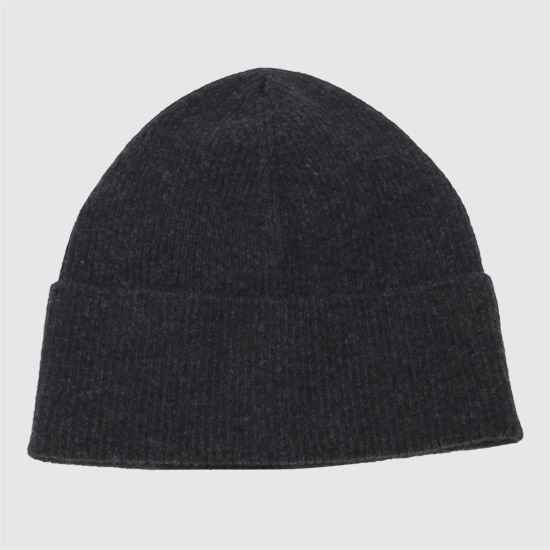 아워레가시 울 니트 비니 A4238KA ANTHRACITE MELANGE WOOL