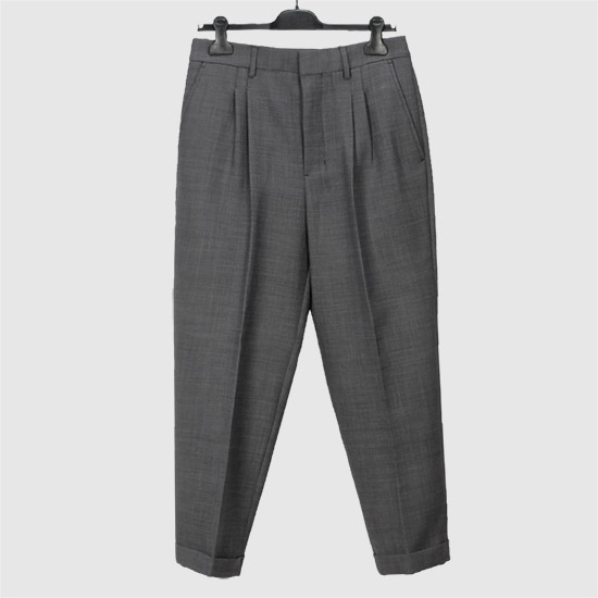 아미 캐롯 핏 팬츠 HTR100 PL0002 055 HEATHER GREY