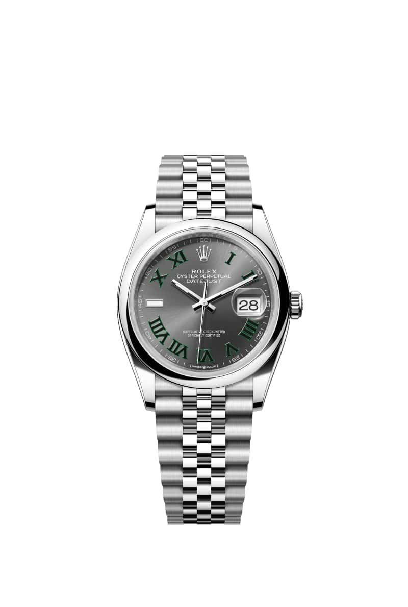 ROLEX 데이트저스트 36 126200 슬레이트 다이얼 오이스터스틸