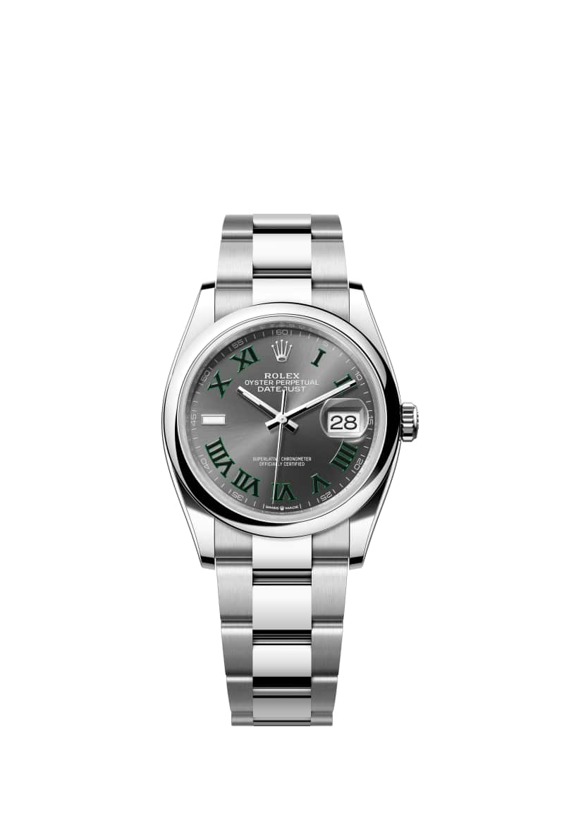 ROLEX 데이트저스트 36 126200 슬레이트 다이얼 오이스터스틸
