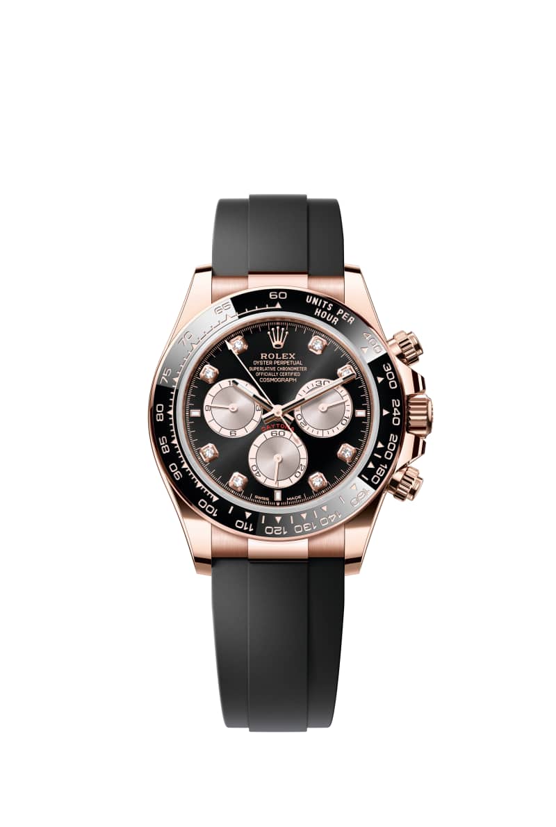 ROLEX ์ฝ์ค๋ชจ๊ทธ๋ํ ๋ฐ์ดํ ๋ 40 126515LN ๋ค์ด์๋ชฌ๋๊ฐ ์ธํ
๋ ๋ธ๋ผ์ดํธ Black and ์ ๋์คํธ ๋ค์ด์ผ 18์บ๋ฟ ์๋ฒ๋ก์ฆ Gold