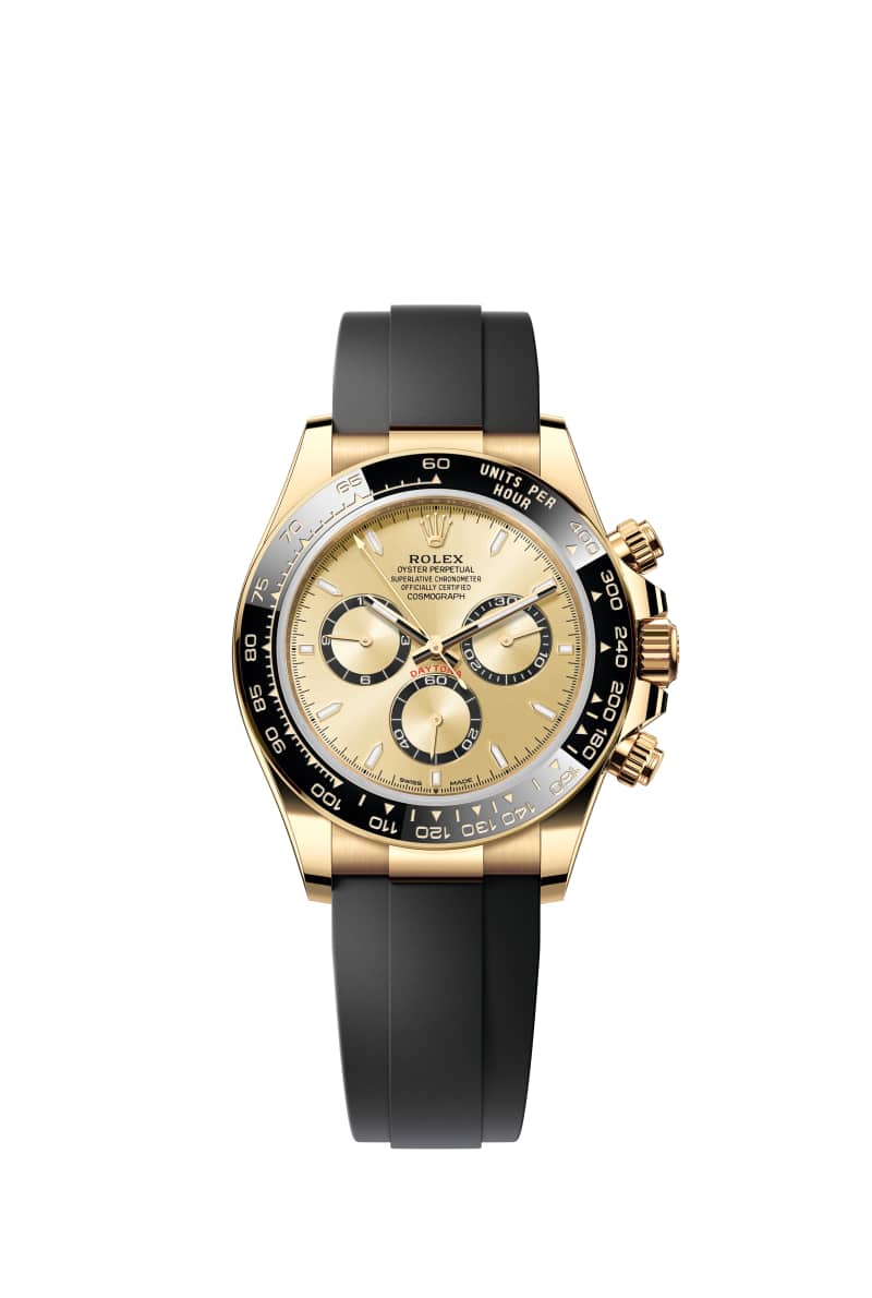 ROLEX 코스모그래프 데이토나 40 126518LN 골든, Black 카운터 링 다이얼 18캐럿 옐로우 Gold