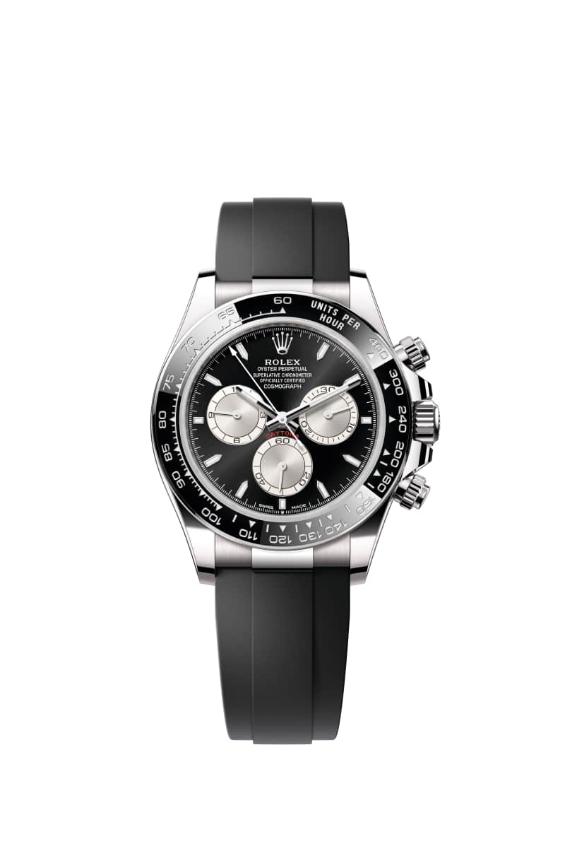ROLEX 코스모그래프 데이토나 40 126519LN 브라이트 Black and 스틸 다이얼 18캐럿 White Gold
