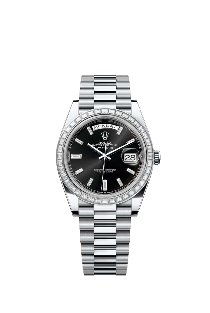 ROLEX Day-๋ฐ์ดํธ 40 228396TBR ๋ค์ด์๋ชฌ๋๊ฐ ์ธํ
๋ ๋ธ๋ผ์ดํธ Black ๋ค์ด์ผ ํ๋ํฐ๋