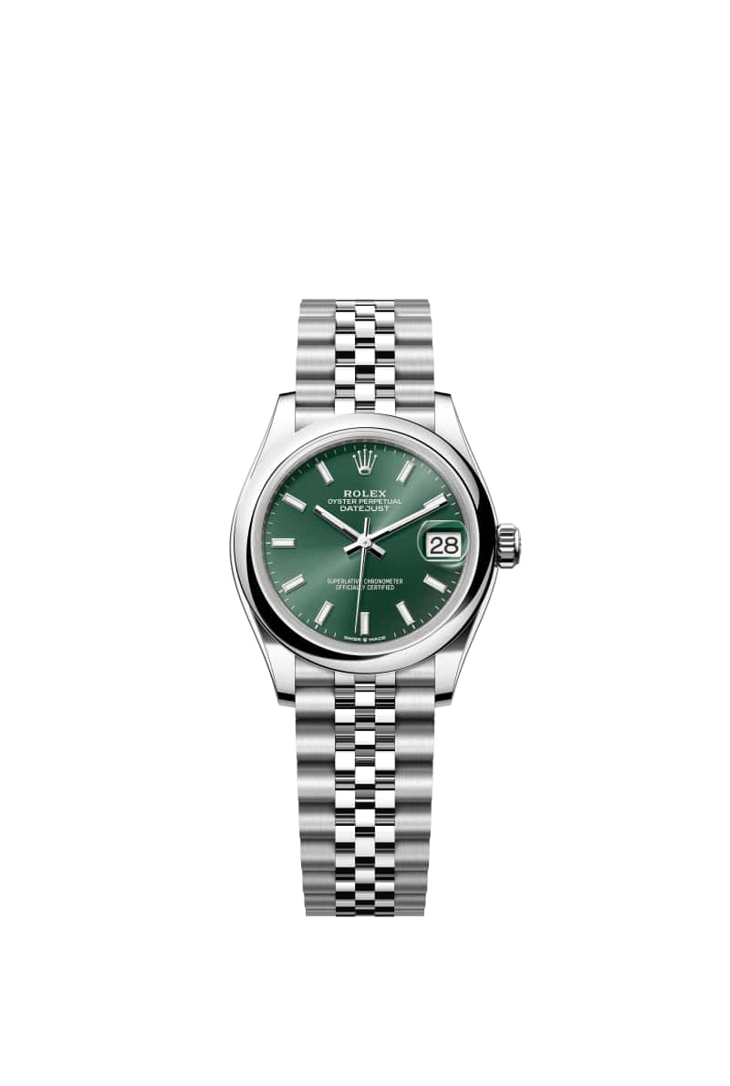 ROLEX 데이트저스트 31 278240 민트 그린 다이얼 오이스터스틸