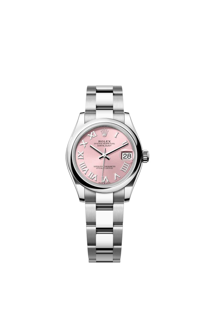 ROLEX 데이트저스트 31 278240 핑크 다이얼 오이스터스틸