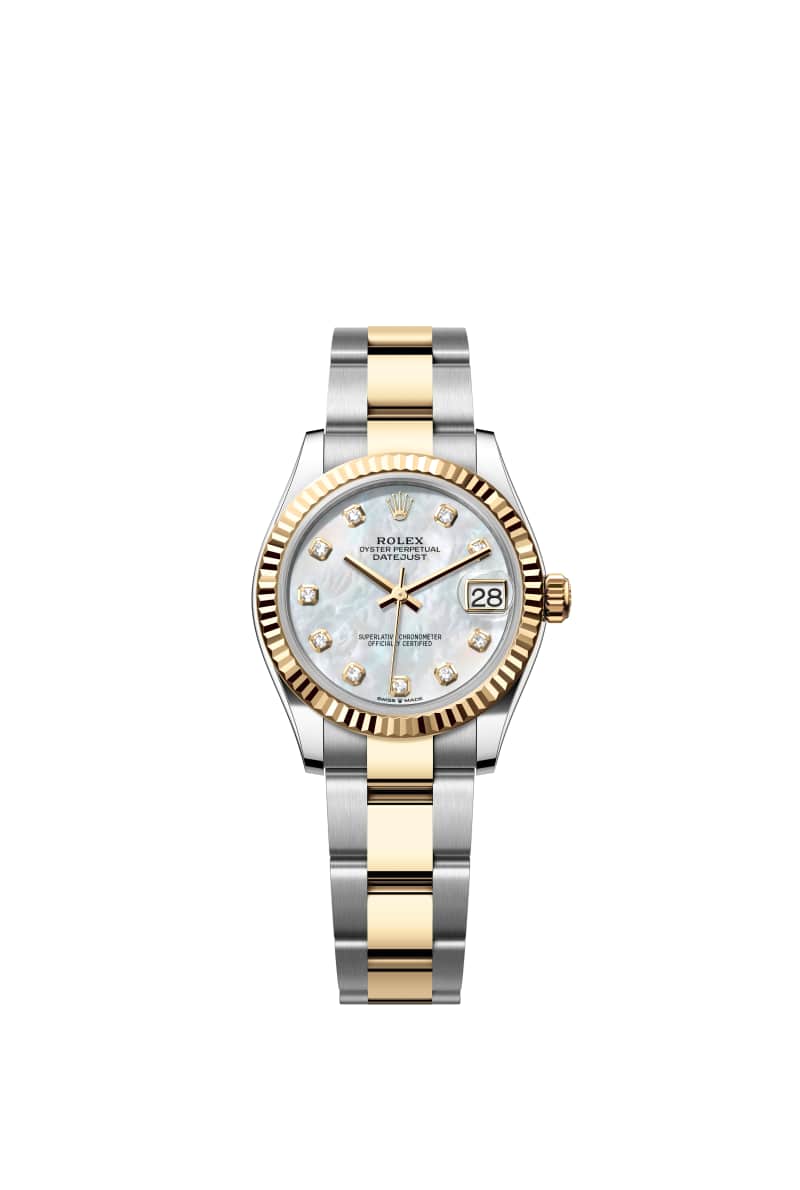 ROLEX ๋ฐ์ดํธ์ ์คํธ 31 278273 ๋ค์ด์๋ชฌ๋๊ฐ ์ธํ
๋ White ์ง์ฃผ์๊ฐ ๋ค์ด์ผ ์ค์ด์คํฐ์คํธ๊ณผ ์๋ก์ฐ Gold