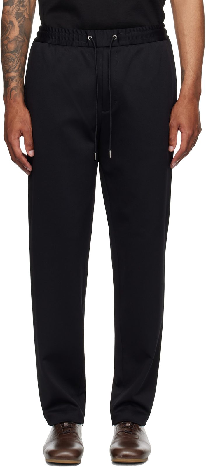 Black Logo Jogging Trousers 252111M191048