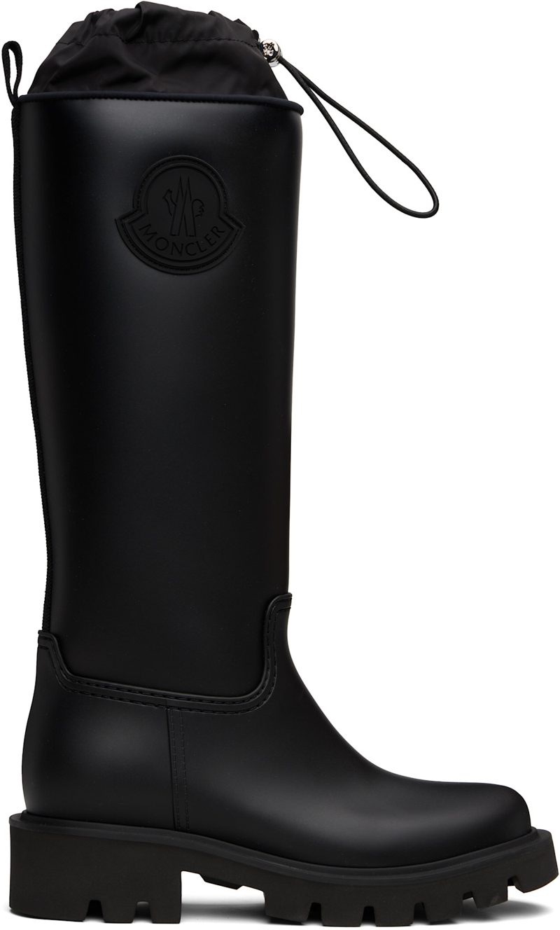 Black Kickstream High Rain Tall Boots 252111F115002