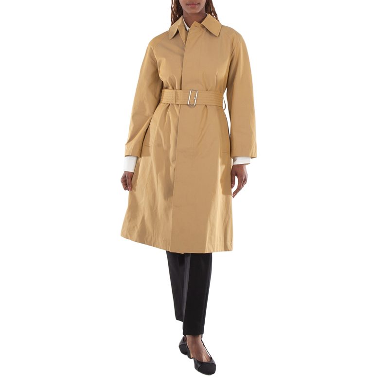 Classic Collar Belted Waist Trench Coat