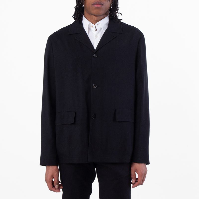 Loose Fit Wool Tailored Jacket