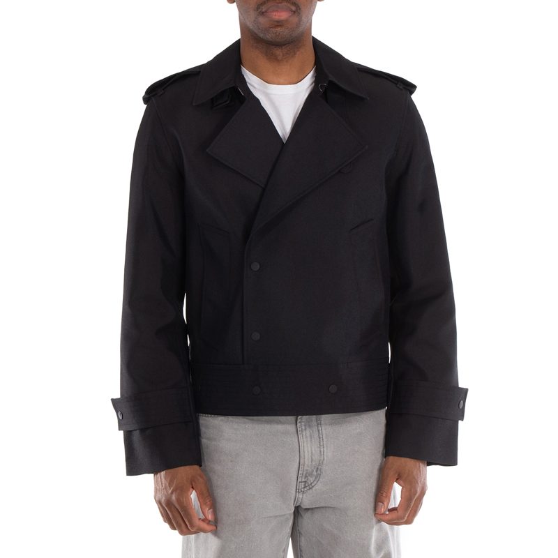 Double-Breasted Long Sleeved Jacket