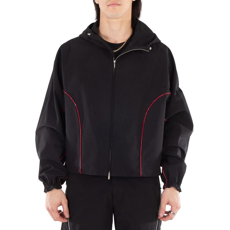 Red Line Hooded Jacket