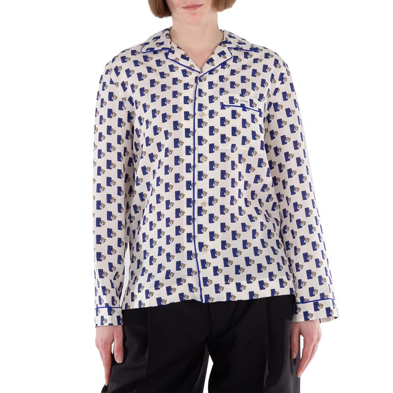 Postbox Silk Pyjama Shirt