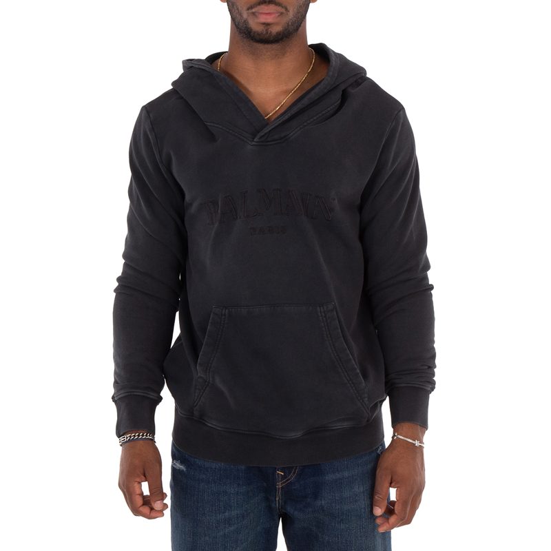 V-Neck Cotton Hoodie