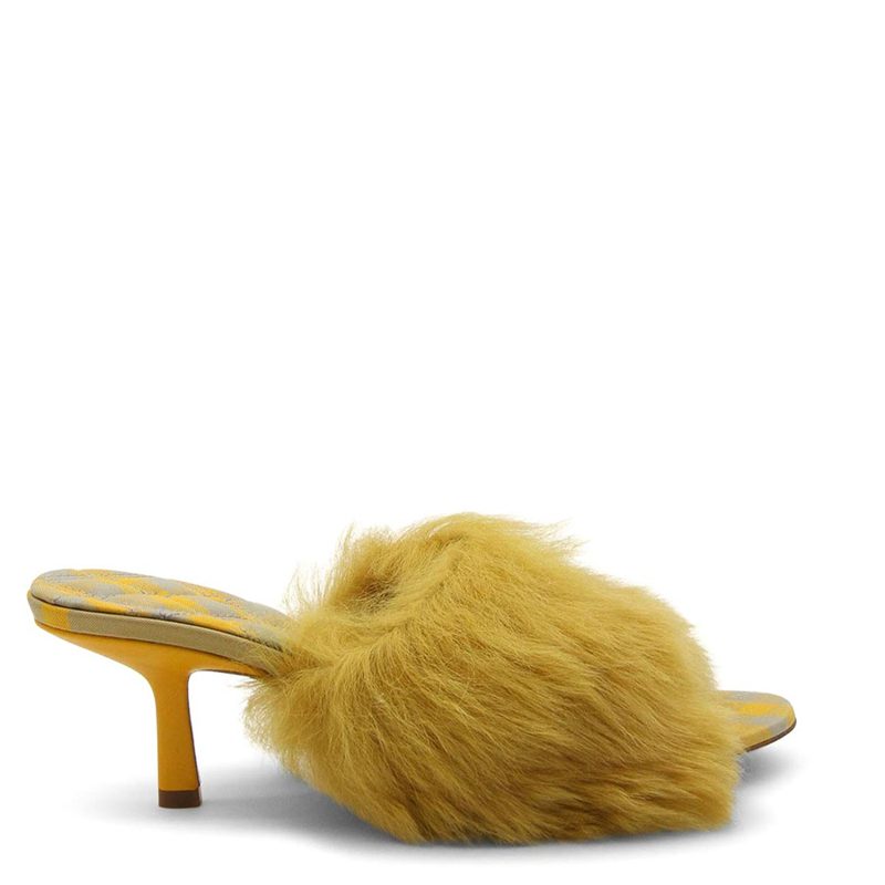 60mm Shearling Minnie Mules
