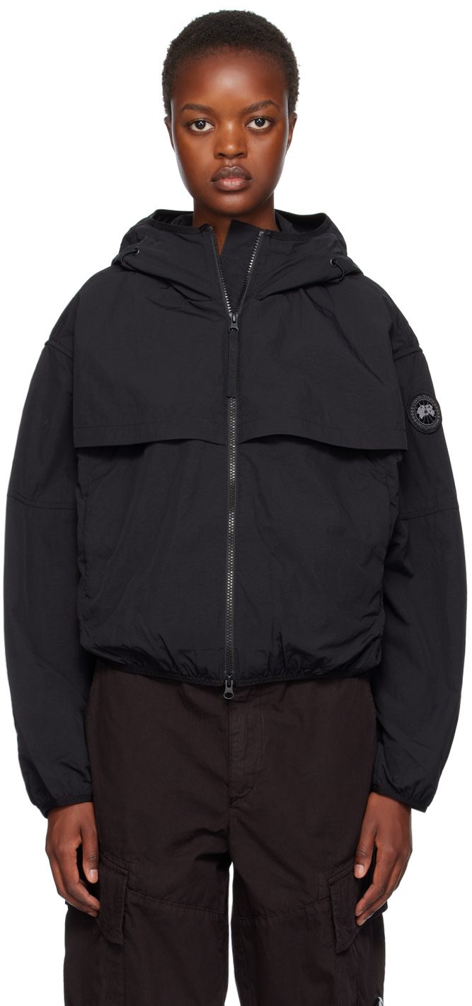 Black Sinclair Jacket 232014F063002