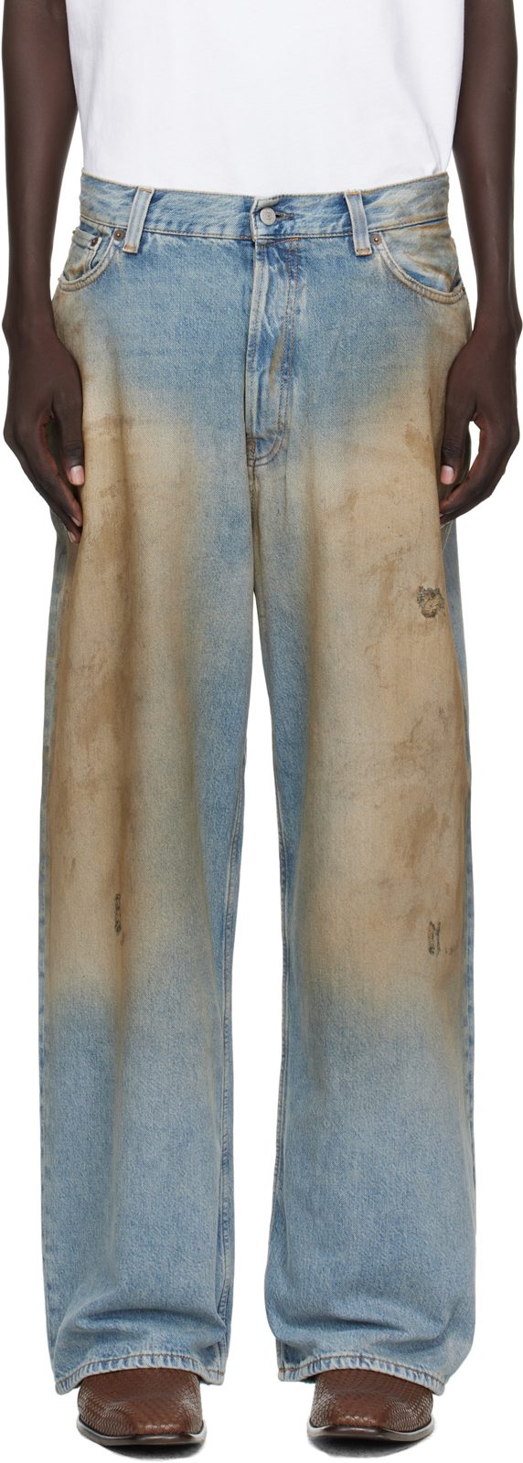 Blue Loose Fit 2023 Jeans 252129M186021
