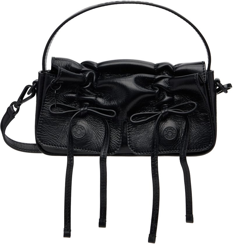 Black Multipocket Micro Bag 252129F046029