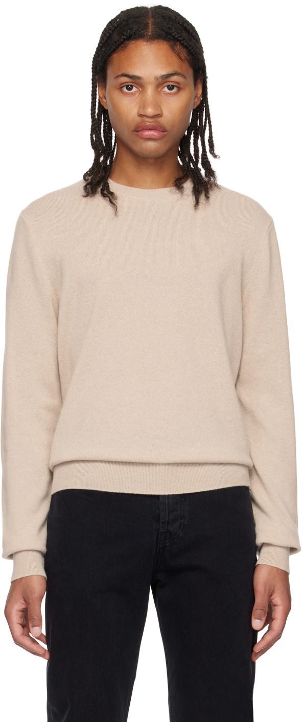 The Row Beige Benji Sweater 232359M201003