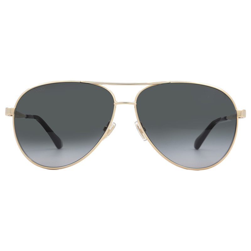 Grey Shaded Pilot Ladies Sunglasses JIMENA/S 02M2/9O 60_Dark Gray Shaded; Gold