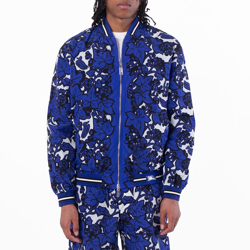 Reversible Ivy Print Bomber Jacket_Knight Ip Pattern