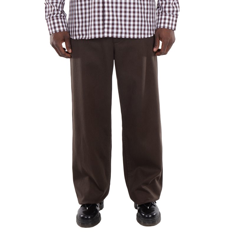 Straight-Leg Loose-Fit Trousers