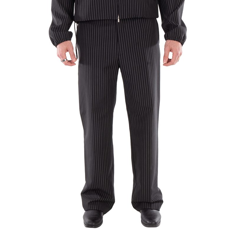 High-Waisted Wool Pants