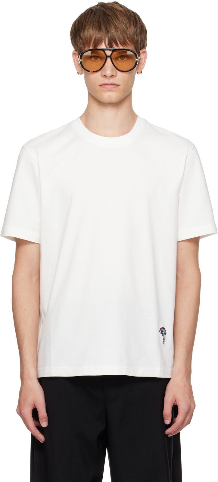 오프화이트 Cotton T-shirt 252798M213000