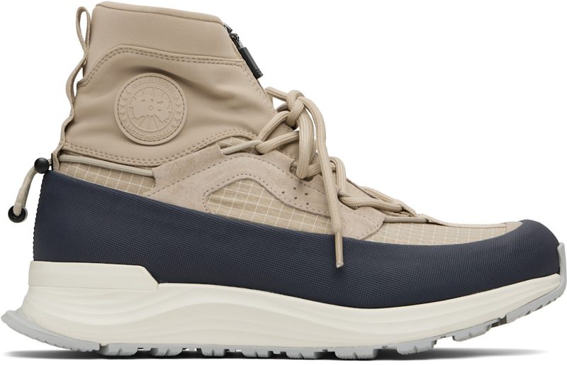 Tan Glacier Trail High Sneakers 252014M236002