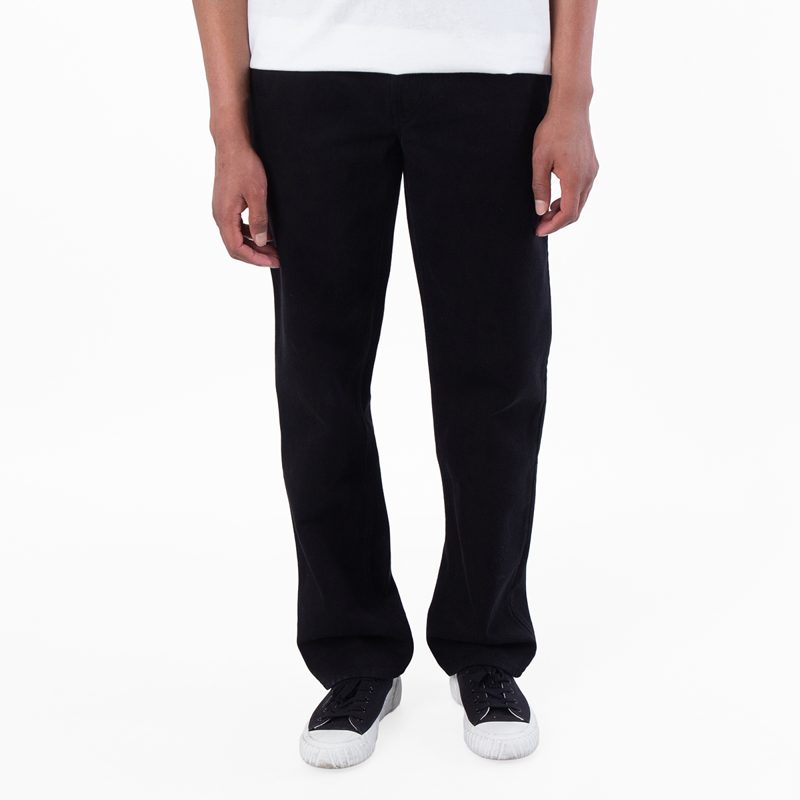 Embroidered Logo Slim Fit Jeans
