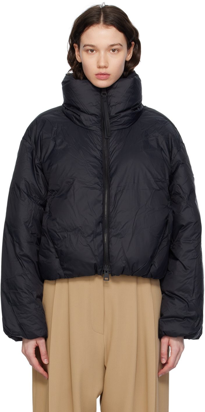 Black Spessa Down Jacket 241014F061002