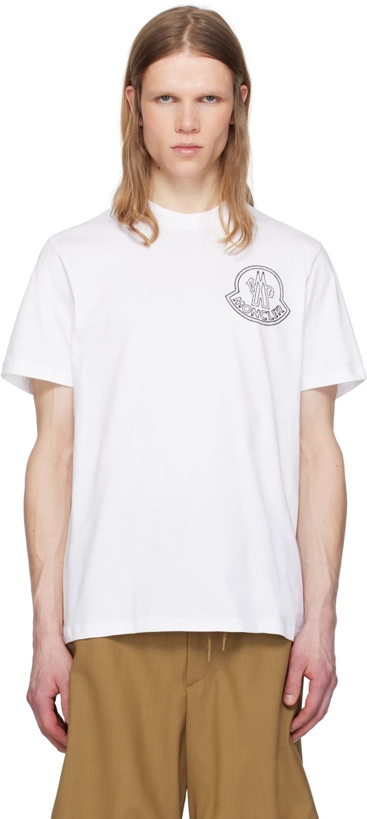 White Archivio Creativo T-shirt 251111M213109