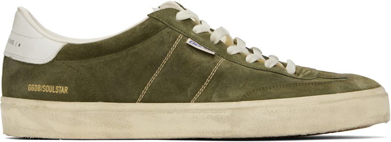 Khaki Soul Star Sneakers 252264M237008