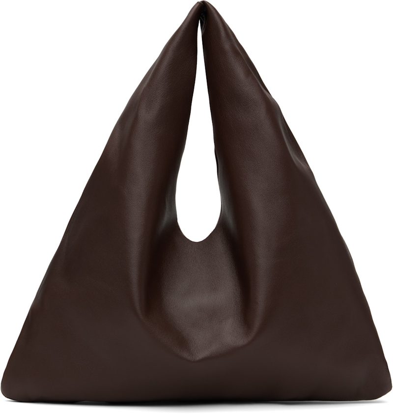The Row Brown Small Bindle Tote 252359F049019