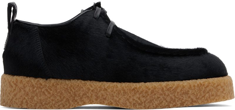 Black Torino Lace-Up Derbys 251798M225001
