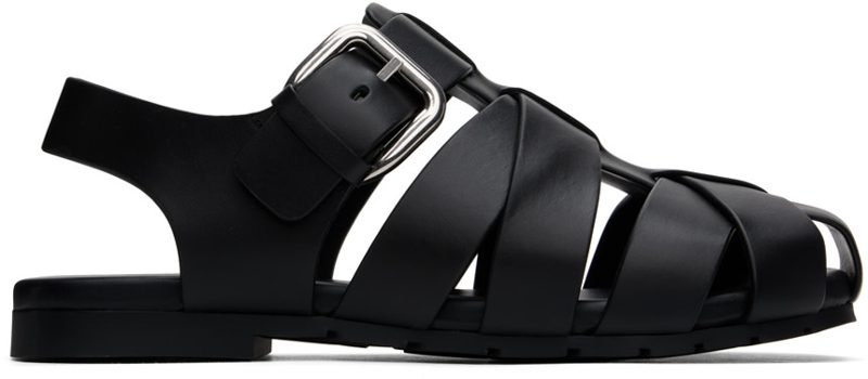 Black Alfie Sandals 242798M234006