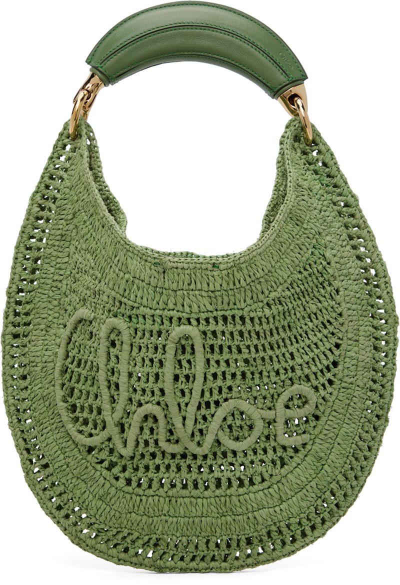 Chloe Green Made For A Woman Edition Summer Banana Bag 251338F046011