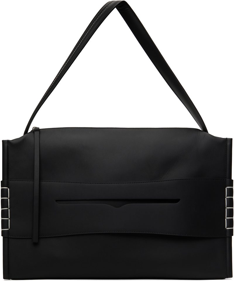 Black Large Loafer Bag 251477F046004