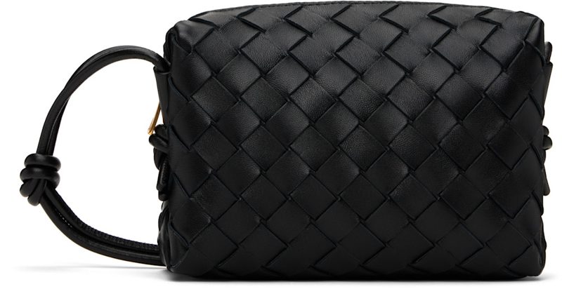 Black Intrecciato Concert Bag 251798F048035