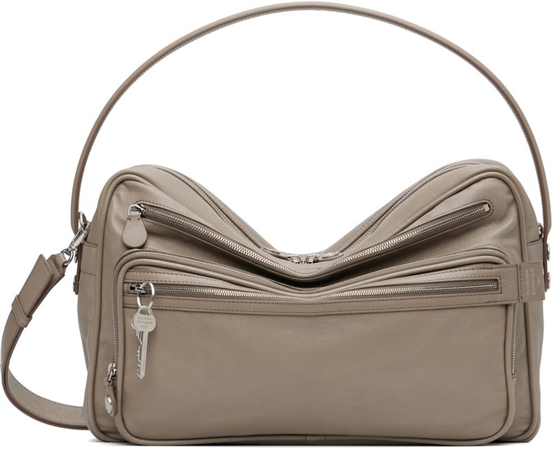 Gray Camero Camera Shoulder Bag 252129F048007