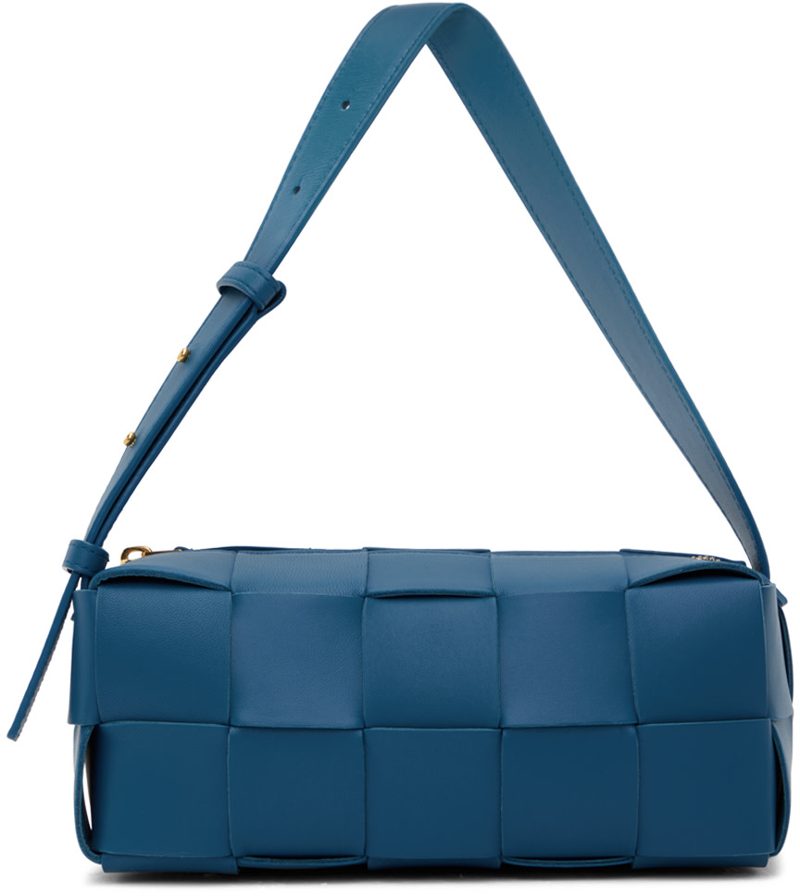 Blue Small Brick Cassette Bag 241798F048029