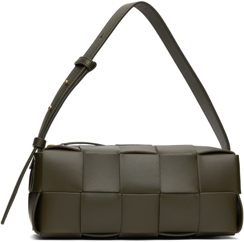 Khaki Small Brick Cassette Bag 242798F048041