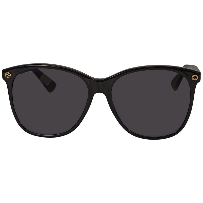 Grey Cat Eye Ladies Sunglasses GG0024S 001 58